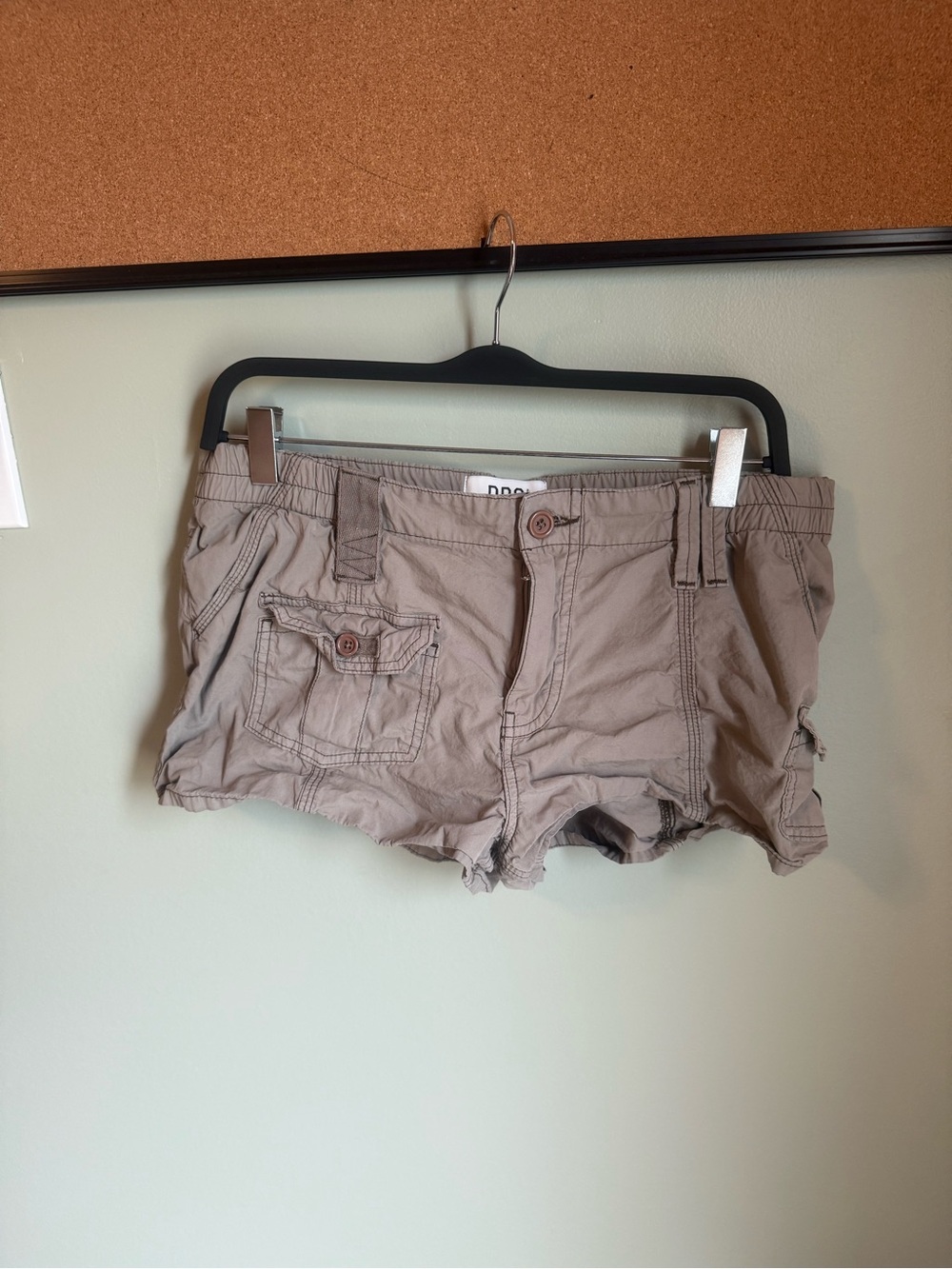 Urban Outfitters Beige Utility Cargo Shorts